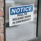 Signmission Pull To Release Door In Emergency, 5 in W x Rectangle, Vinyl Decal OS-2PACK-NS-D-35-L-17914 - alternate 3